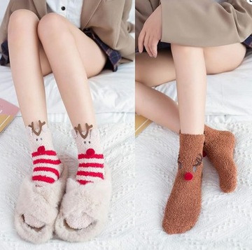 РОЖДЕСТВЕНСКИЕ НОСКИ ПОДАРОЧНЫЕ НОСКИ ПОДАРОЧНАЯ КОРОБКА РОЖДЕСТВЕНСКАЯ ЕЛКА 30-35