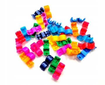 KORALIKI DO WARKOCZYKÓW AFRYKANKI ZATRZASK 108 szt