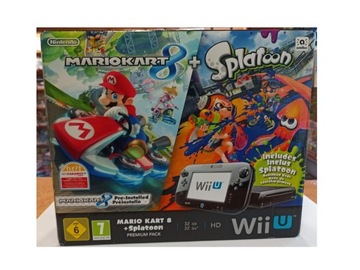 КОНСОЛЬ NINTENDO WII U 32 ГБ + ГЕЙМПАД + КОРОБКА + ИГРА MARIO KART 8