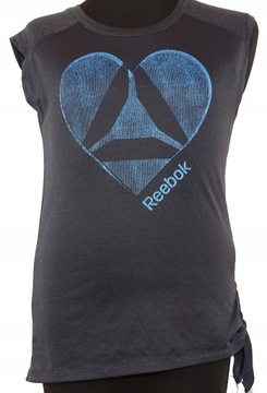 Bluzka top treningowy Reebok 8-9 lat 128/134cm USA
