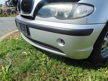 BMW 3 E46 NÁRAZNÍK PŘEDNÍ TITANSILBER KOV