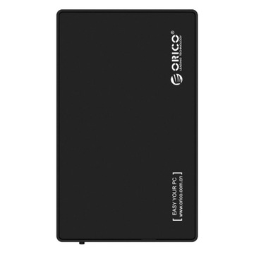Черный чехол Orico для накопителя SATA 3,5 дюйма USB 5 Гбит/с + кабель USB 3.0, блок питания