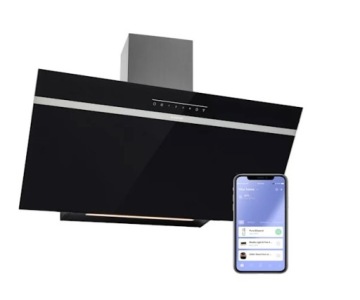 Okap kuchenny Klarstein ścienny czarny