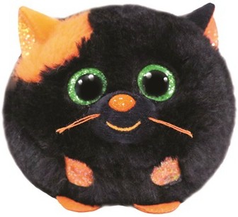 Maskotka Czarny Kotek Salem Kula Puffies Pupilki TY - 9cm