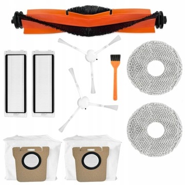 Комплект для Xiaomi Mi Robot Vacuum X10+/X20+, фильтры, щетки, сумки для швабр