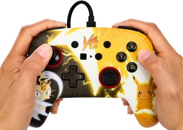 PowerA SWITCH Pad для Pokemon Pikachu vs. Мяут