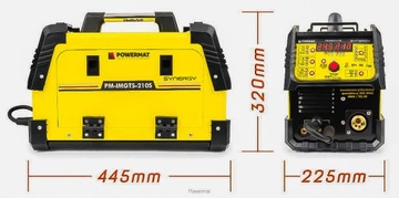 СВАРОЧНЫЙ АППАРАТ POWERMAT БЕЗ ГАЗА БЕЗ ГАЗА 200A