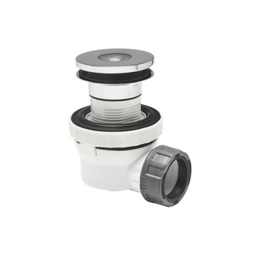 Syfon umywalkowy XS-PURE Quick-Clac - Czarny Mat