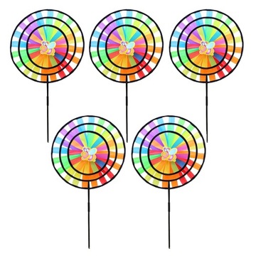 WIATRAK OZDOBY OGRODOWE ZABAWKA PINWHEEL