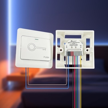 Контроллер MINI 5 в 1 ZigBee для умных светодиодных лент Home Assistant Hue TUYA