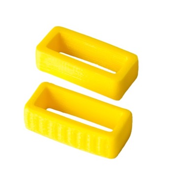 Szlufka slick&handy do paska 22mm żółta, 2szt.