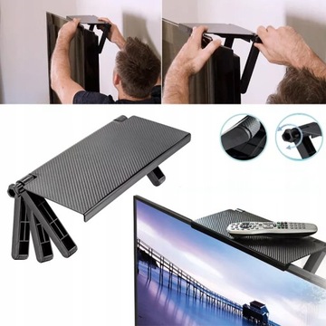 СТАБИЛЬНАЯ ПОЛКА ДЛЯ ТВ-приставки, пульта дистанционного управления