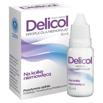 Delicol na kolkę niemowlęcą krople 15ml