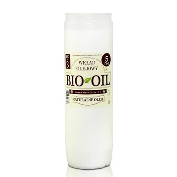 Свеча-вставка PŁOMYK BIO OIL 3 (30 шт.) 120ч.
