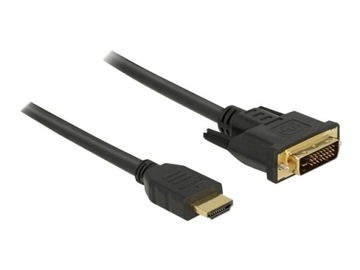 DELOCK 85654 2m /s1x HDMI-A (19-pin) 1x DVI (24+1)