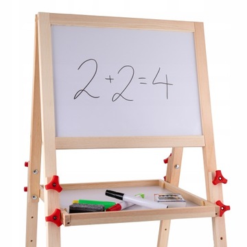 Деревянная магнитная доска для мела, магниты 709, 45 х 90см