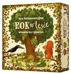 Gra Rok w lesie. Wiewiórka i gawron