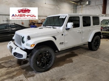 Jeep Wrangler IV 2021 Jeep Wrangler 2021, Unlimited Sahara, 3.6L, od ubezpieczalni 3.6 Benzyna