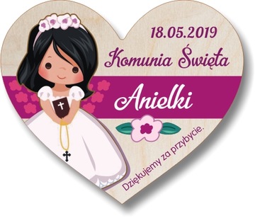 Благодарим гостей за причастие Магнит для причастия