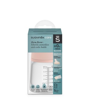 Butelka do Karmienia SUAVINEX 180ml Zero Zero przepływ adaptacyjny