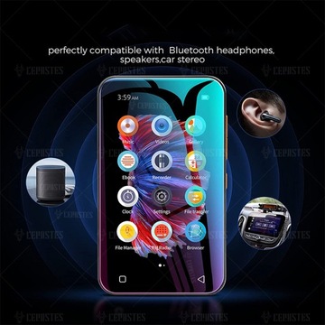 MP4Bluetooth, rejestrator, odtwarzacz e-booków 32G