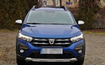 Dacia Sandero III Hatchback 5d 1.0 TCe 90KM 2021 Dacia Sandero Stepway Zarejestrowany Stan IDEALNY Benzyna 91KM, zdjęcie 3