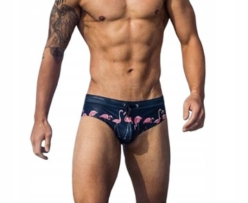 МУЖСКИЕ КУПАЛЬНИКИ С МОТИВОМ ФЛАМИНГО CLASSIC M
