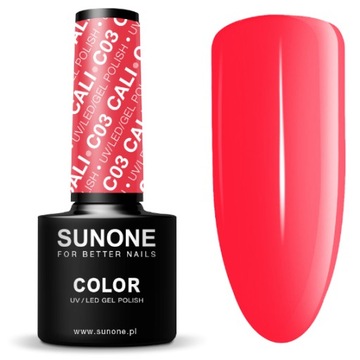Sunone Lakier Hybrydowy UV/LED C03 - Cali 5 ml