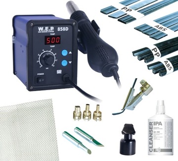 SPAWARKA PLASTIKU WEP 858D DYSZE SPOIWA SIATKA
