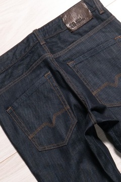 HUGO BOSS ORANGE 31 PURE SUPER SPODNIE JEANS 34/32