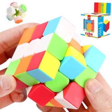 KOSTKA 3X3X3 PROFESJONALNA UKŁADANKA LOGICZNA GRA