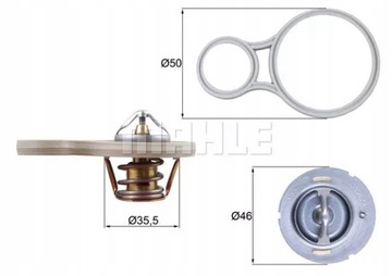 TERMOSTAT TEKUTINY CHLADÍCÍ (91-C) CHRYSLER NEON I