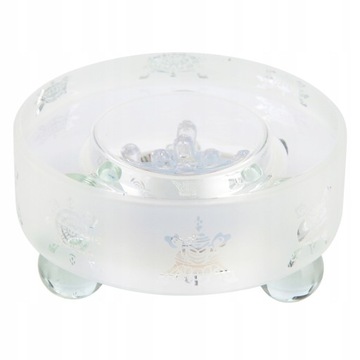 Красивый мини-кристаллический светодиодный светильник с рисунком Будды