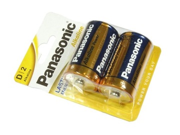 Bateria LR20 Panasonic (blister 2szt.)
