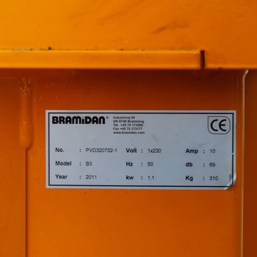 Пресс-подборщик, пресс, дробилка, измельчитель макулатуры BRAMIDAN B3