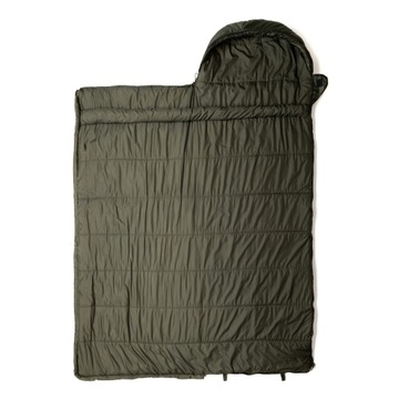 СНУГПАК СПАЛЬНЫЙ МЕШОК NAVIGATOR QUILT Трехслойный Левый -2/-7°C 1750г Оливковый