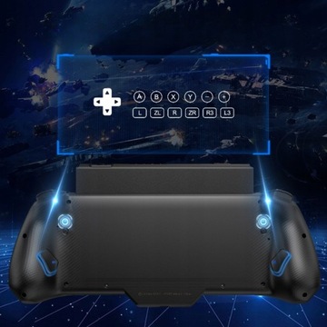 Игровой контроллер с прямой вставкой, металлический джойстик с RGB-подсветкой