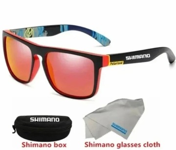 Shimano Sportowe OKULARY Przeciwsłoneczne Polaryzacyjne UV400