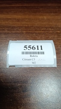 CITROEN C5 III SEDAN ROLETA KUFRU P555529