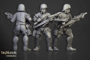 Light Infantry with crossbows