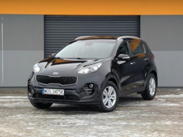 Kia Sportage III SUV Facelifting 1.7 CRDi 115KM 2016 Kia Sportage Navi Kamera Podgrzewane fotele i kierownica Serwis Gwarancja