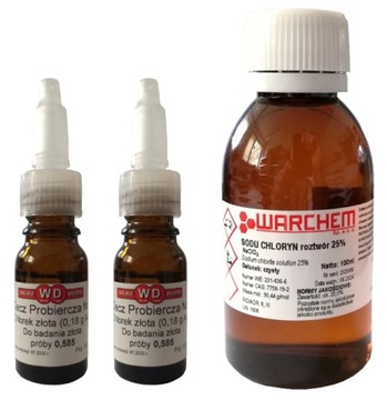 MMS Хлорит натрия PURE + 2x ХЛОРИДА ЗОЛОТА 0,18 г Au