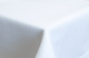 Матовая белая льняная толстая грязеотталкивающая дорожка с манжетой 50Х110