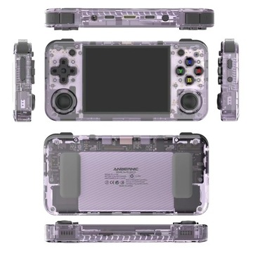 Портативная мобильная игровая консоль в стиле ретро Anbernic RG35XX H 64 ГБ IPS, черная