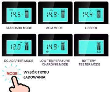 Зарядное устройство Toyama 10A 12V LiFePO4 GEL AGM