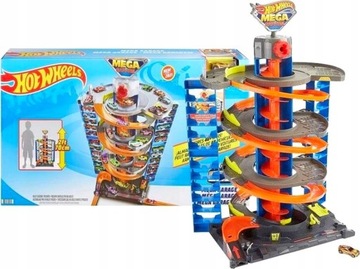 TOR SAMOCHODOWY ZAKRĘCONY MEGAGARAŻ HOT WHEELS