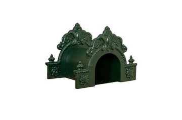 Uchwyt ogrodowy TOSCANA 231/01 zielony aluminium