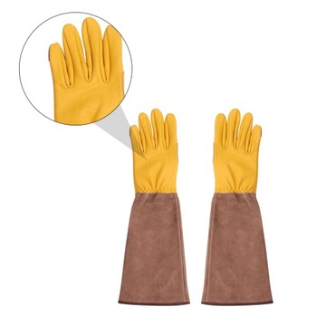 ДЛИННЫЕ САДОВЫЕ ПЕРЧАТКИ С ЗАЩИТОЙ ПОРЕЗОВ