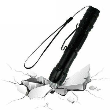 ZIELONY WSKAŹNIK LASEROWY ZE ALUMINUM 16X2,8CM WODOSZCZELNA FUNKCJA PAMIĘCI