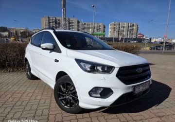 Ford Kuga II SUV Facelifting 1.5 EcoBoost 150KM 2018 Ford Kuga ST- Line - Bezwypadkowa - Zarejestrowana 1.5 Benzyna 150KM, zdjęcie 33